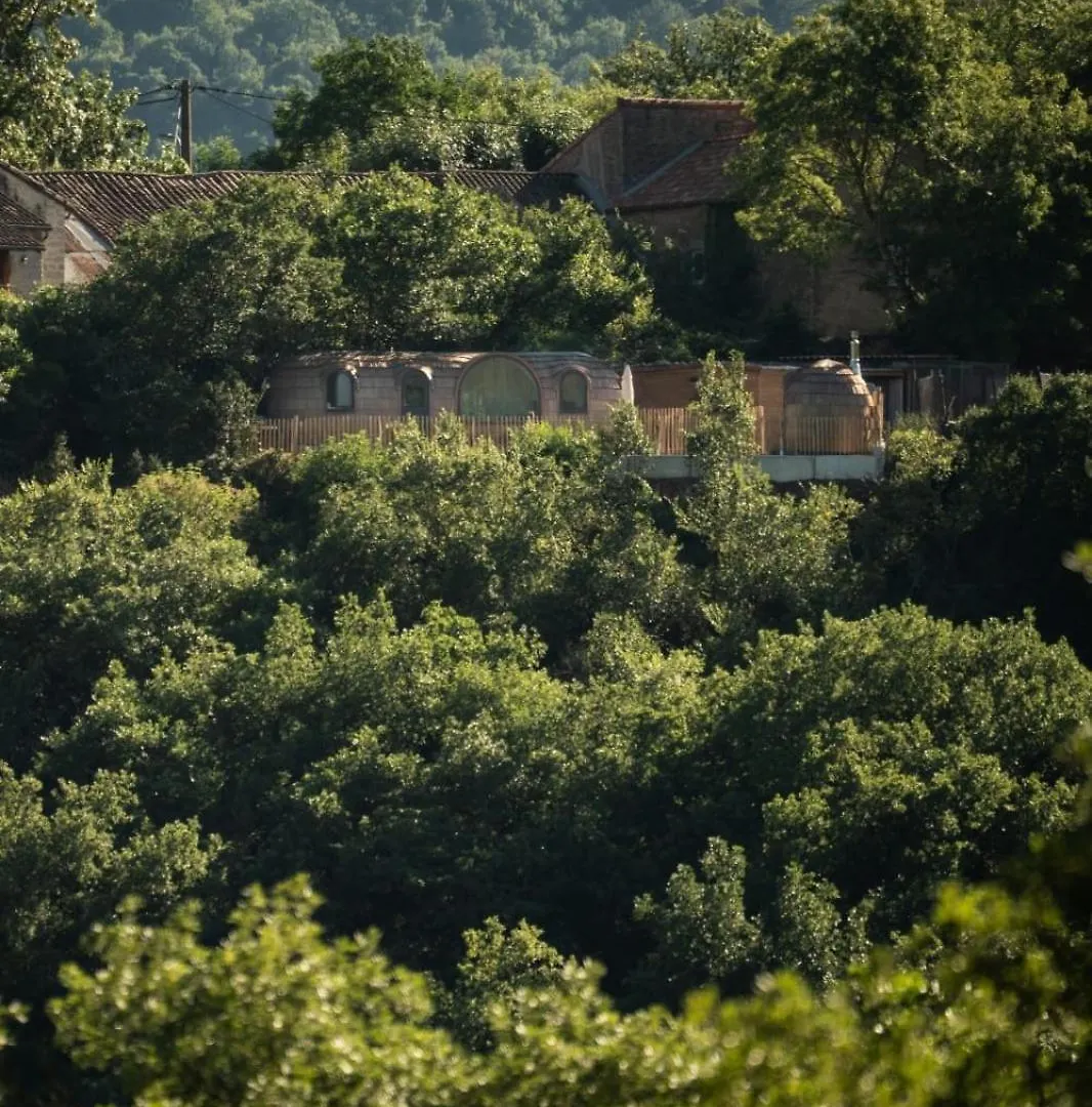 La Cachottiere Hotel La Bastide-Pradines Luxury tent