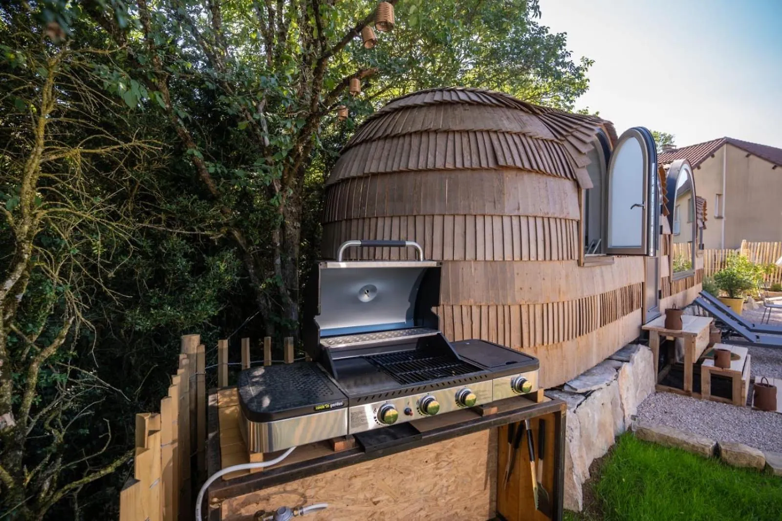 Luxury tent La Cachottiere Hotel La Bastide-Pradines